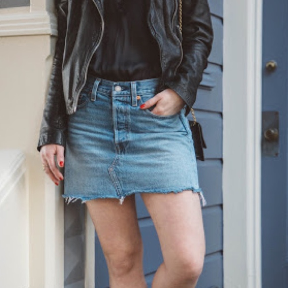 H&M Denim Mini Skirt - Picture 4 of 5